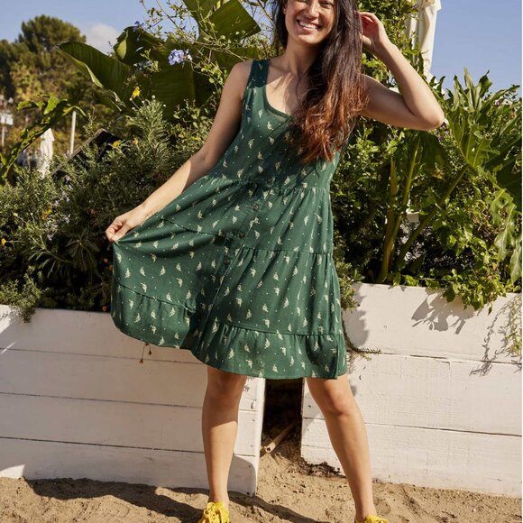 NWT Toad&Co W's Manzana Tiered Sleeveless Dress - Picture 9 of 9